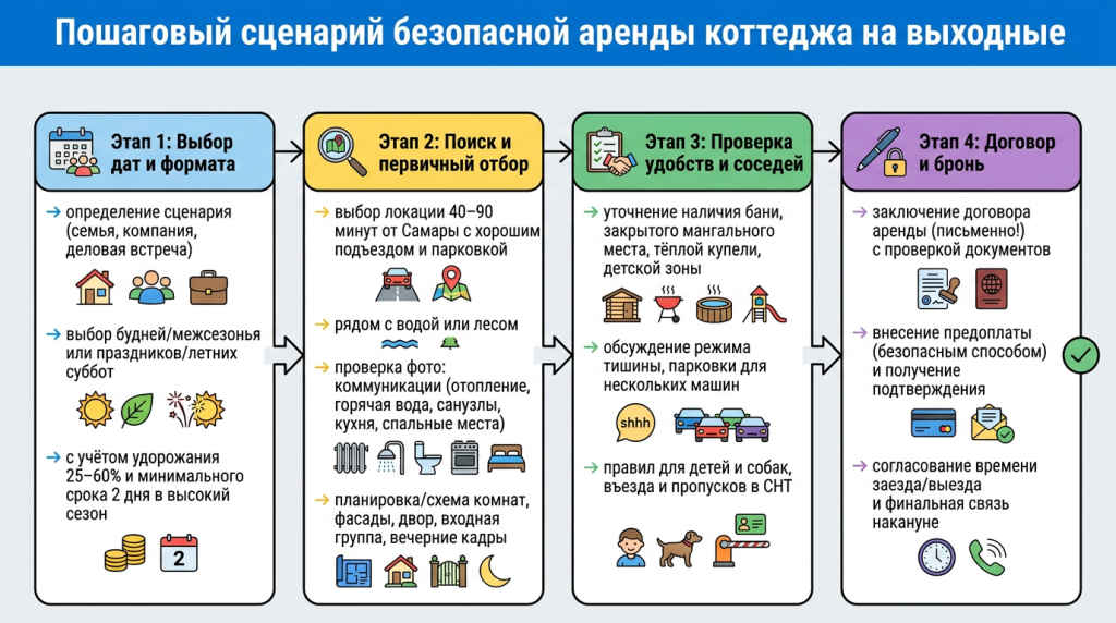 Пошаговый сценарий безопасной аренды